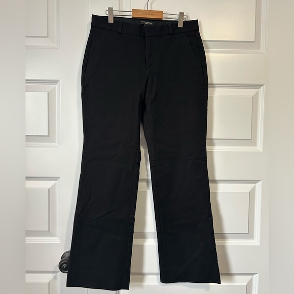 Banana Republic Logan Black Trouser Dress Pants - Picture 1 of 8